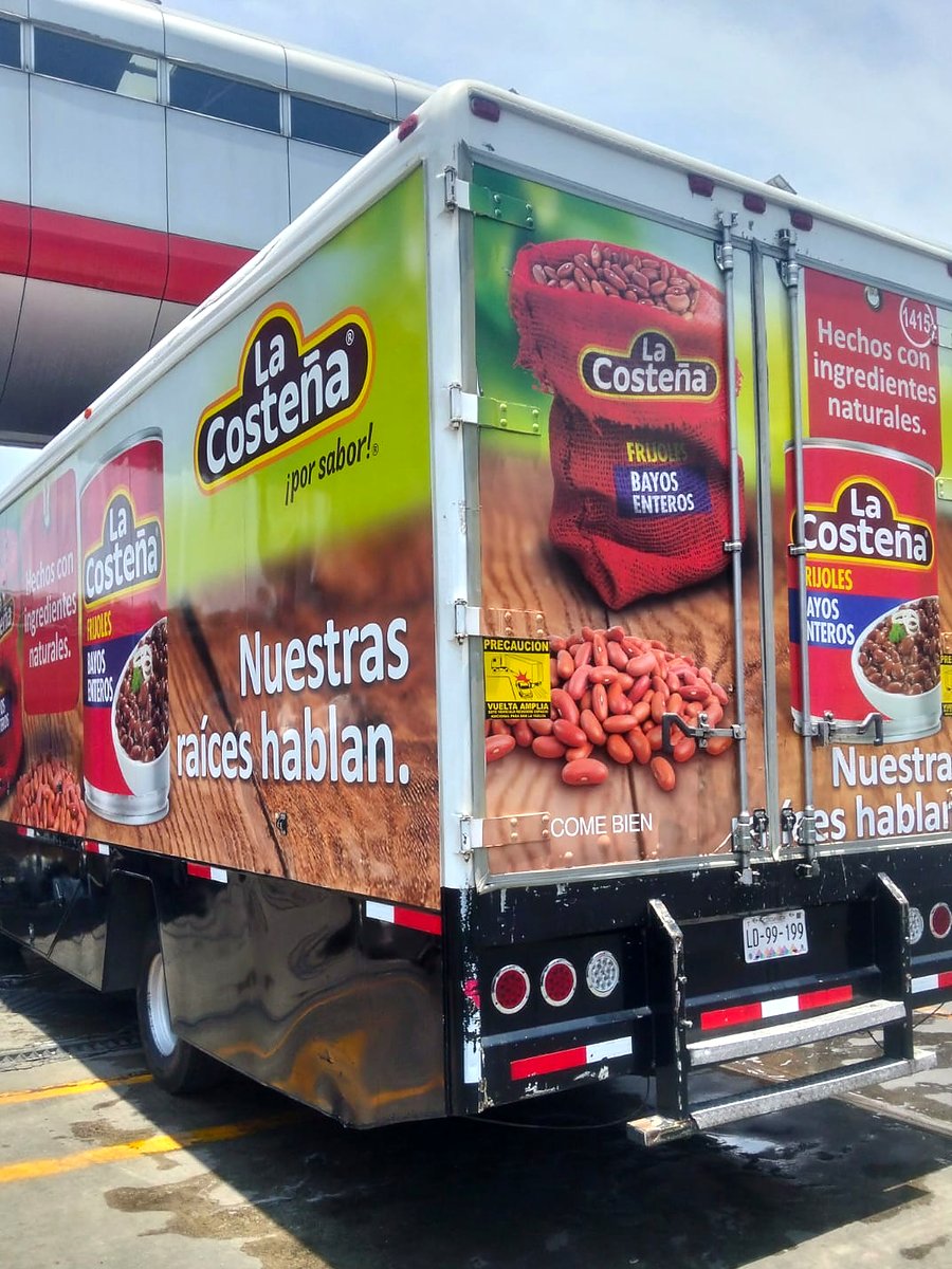 Camión La Costeña — Frijoles Bayos